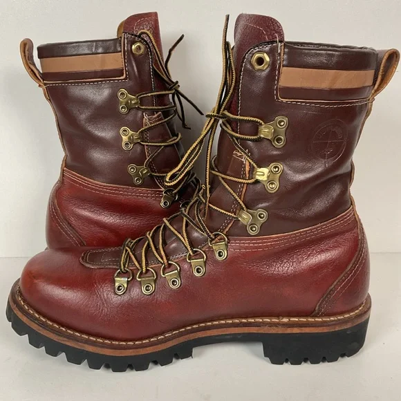 Vintage 1970s Herman Survivor’s Mountaineering Boots Men’s 9 Insulated Soft Toe - Picture 8 of 16